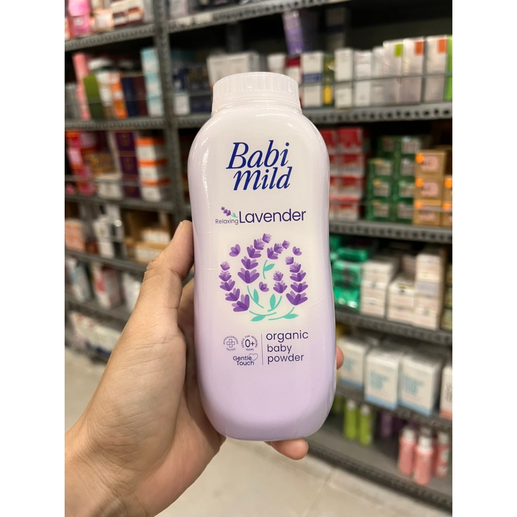 Phấn Rơm Babi Mild cho bé 160g hàng nhập thá¡ Lan - mẫu mới