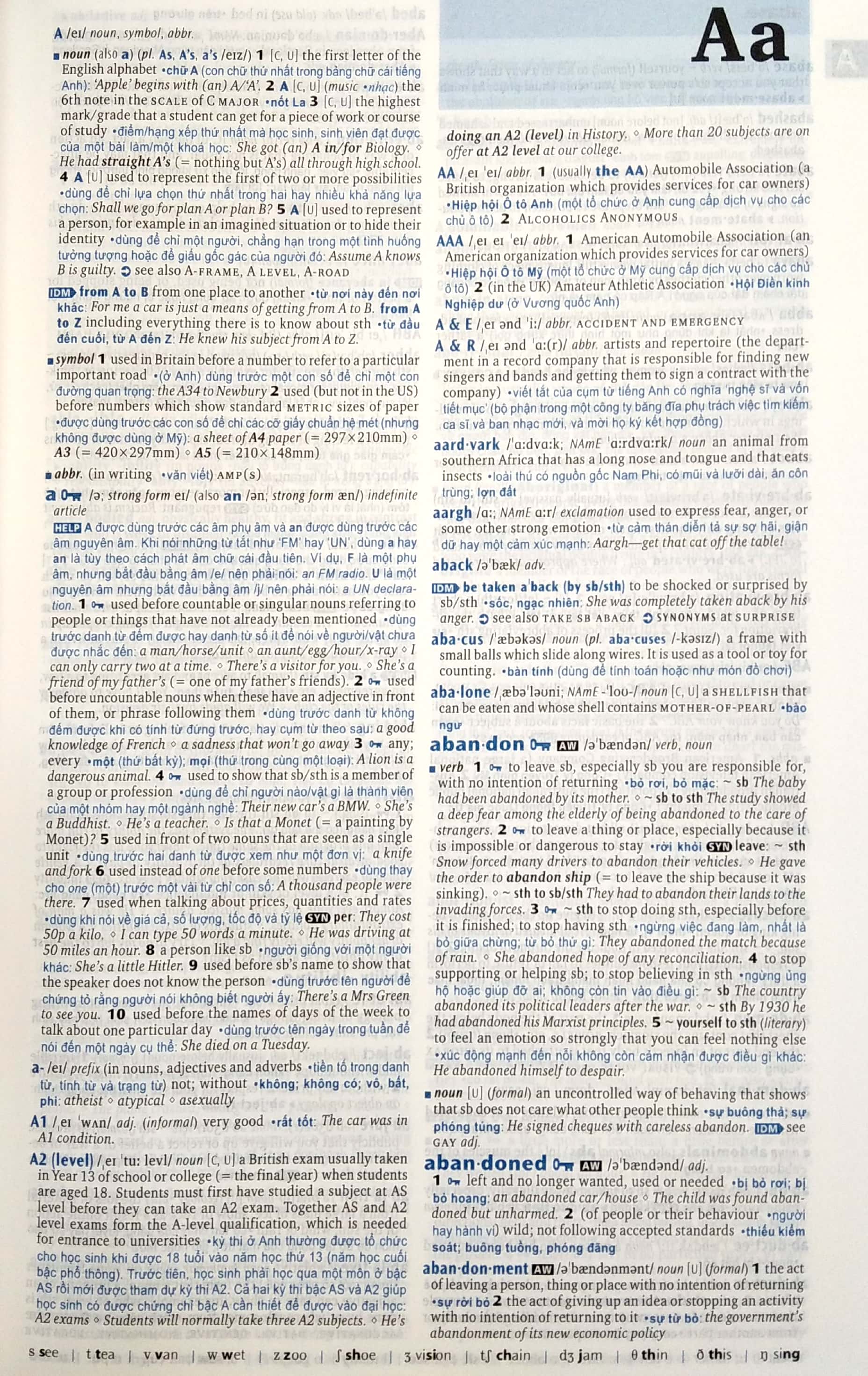 Sách Ngoại Văn - Fahasa - Oxford Advanced Learner's Dictionary with Vietnamese Translation (Hardback)