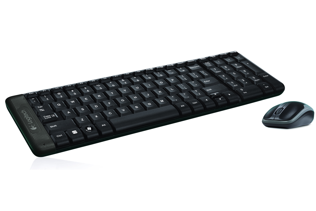 Bộ Bàn Phím Và Chuột Không Dây Logitech MK220
