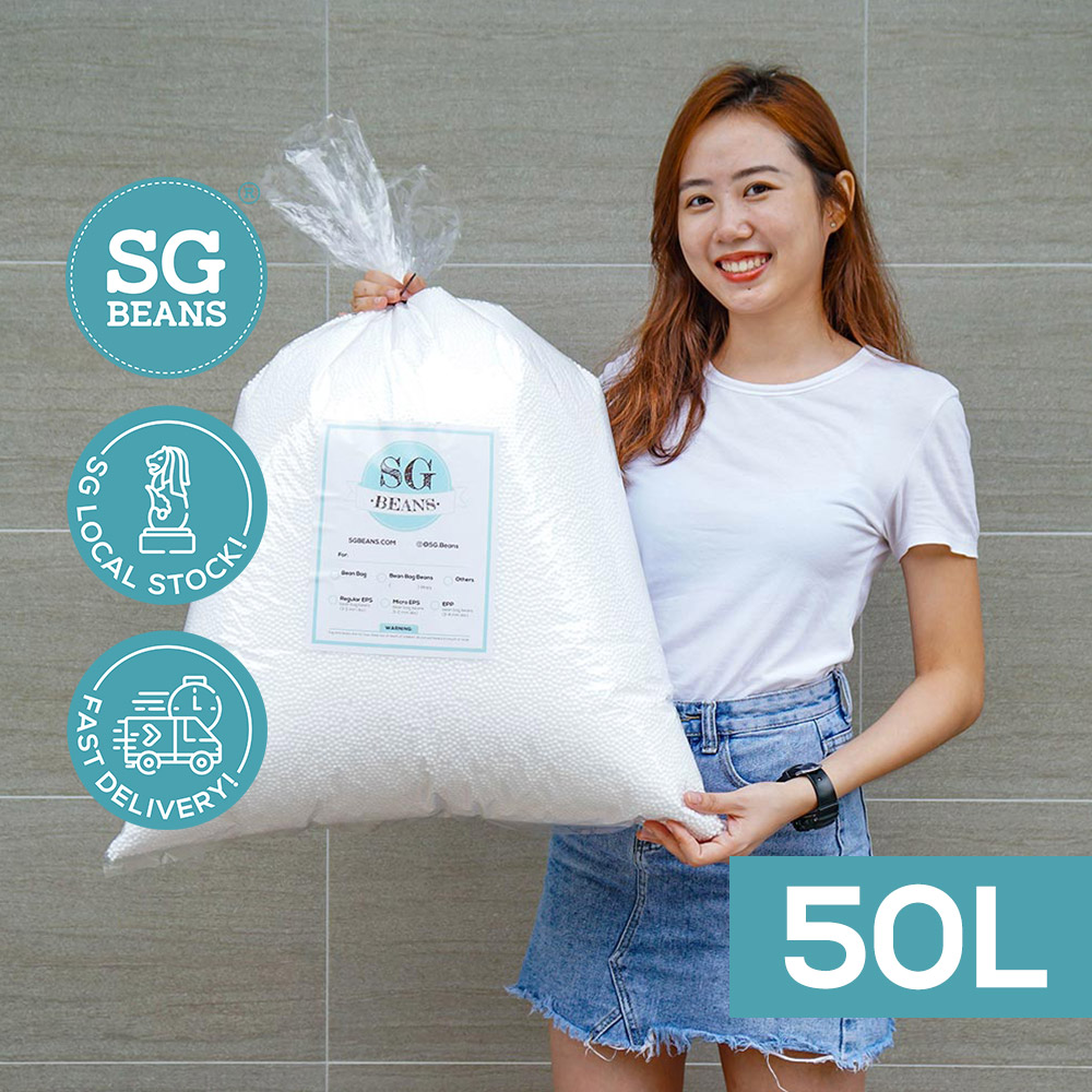 Micro EPS Bean Bag Beans Beanbag Refill / Filling / Stuffing Microbeads [Made in SG