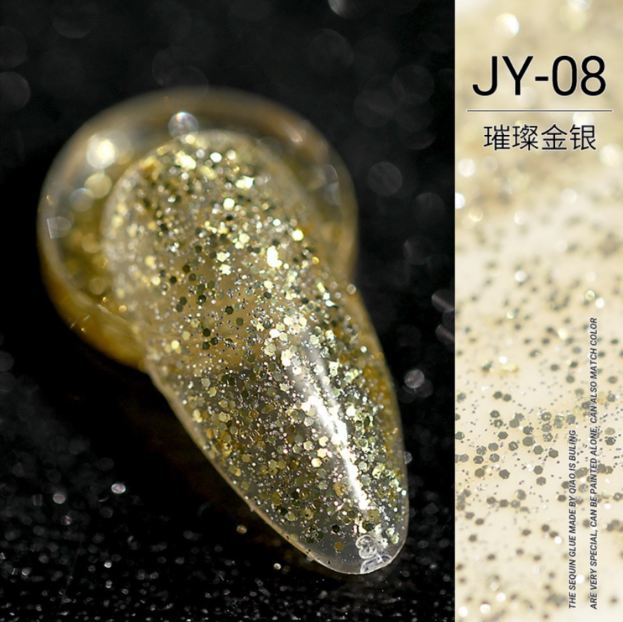 [HCM]Sơn gel AS nhũ mã JY 1-12