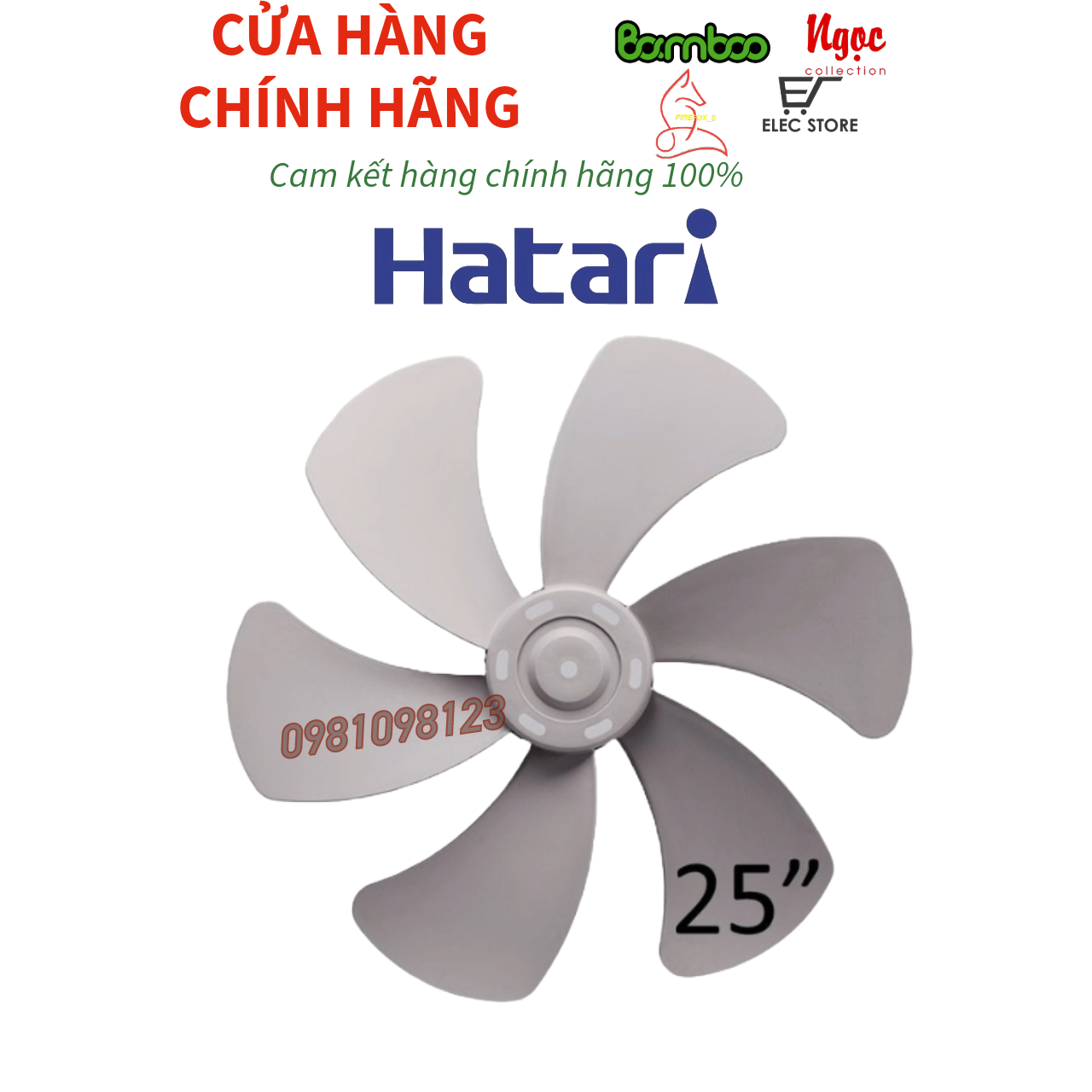 [Phụ kiện] Cánh quạt Hatari chính hãng