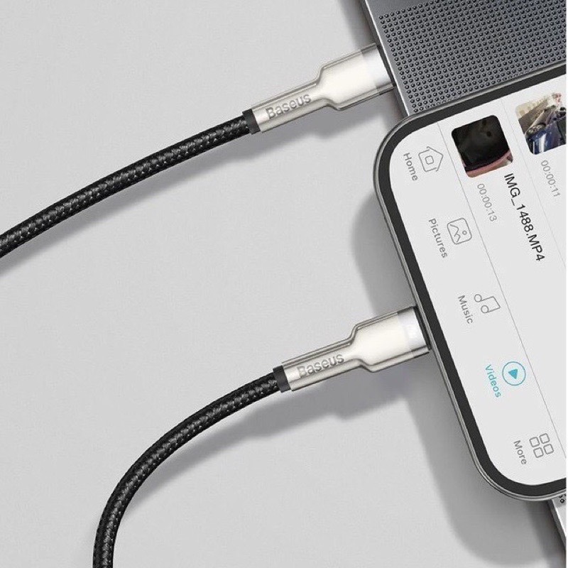 Baseus PD 20W USB Type C Cable for iPhone 13 12 Pro X XS 8 Fast Charging USB C Cable for iPhone Fast Data Transfer Wire Cord
