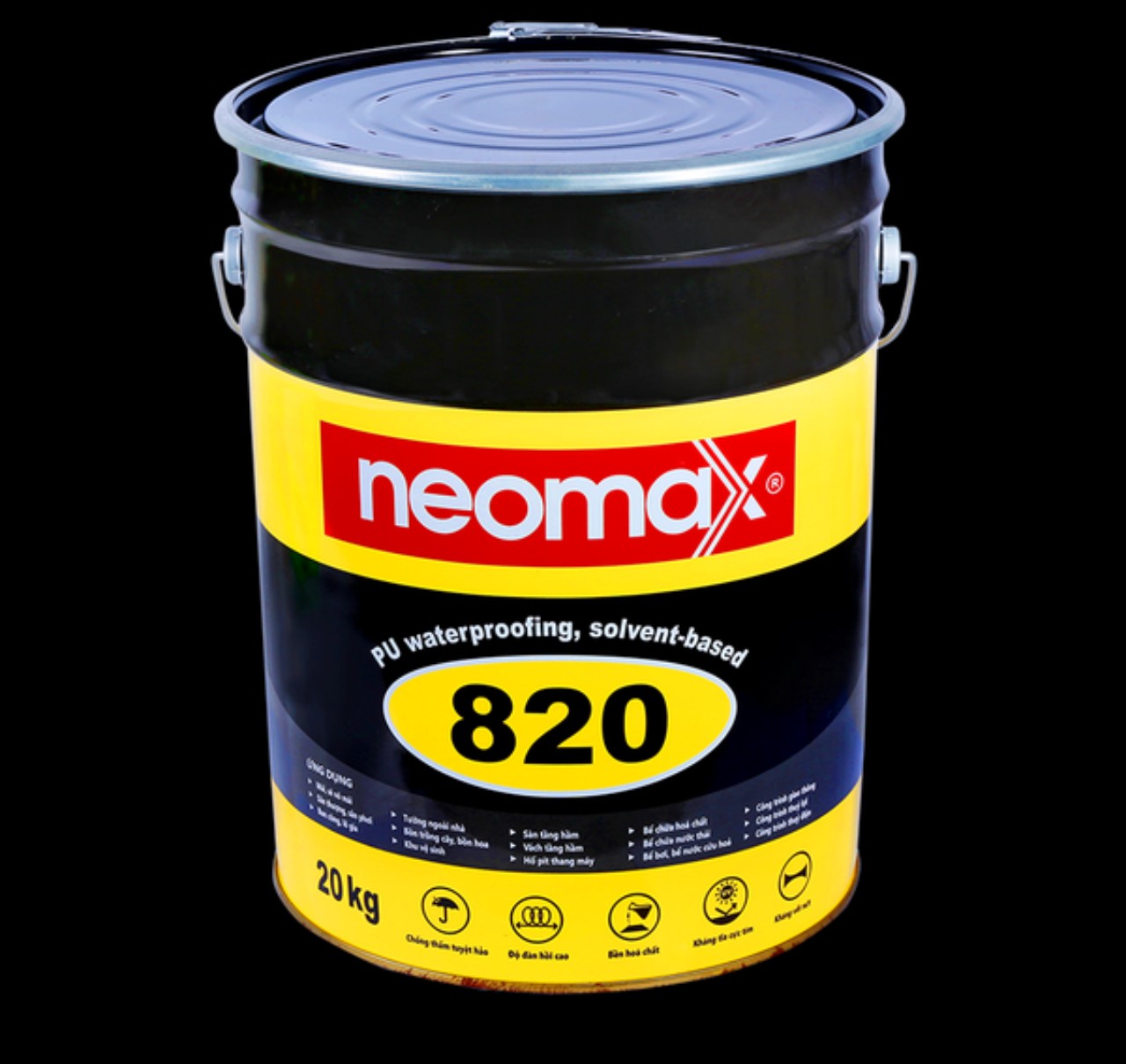 Neomax 820 – Sơn chống thấm gốc PU cao cấp 1 thành phần