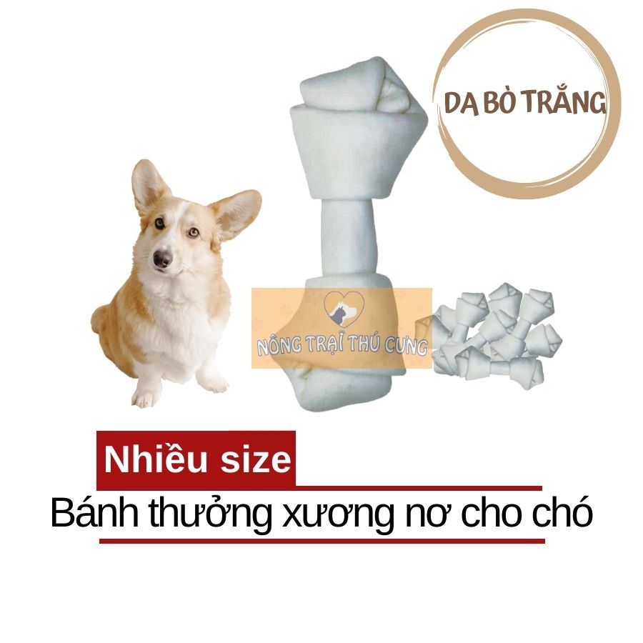 Xương Da Bò Trắng Cho Chó Giúp Sạch Răng MON AMI CHEWIE - Vị Sữa - Nông thumbnail