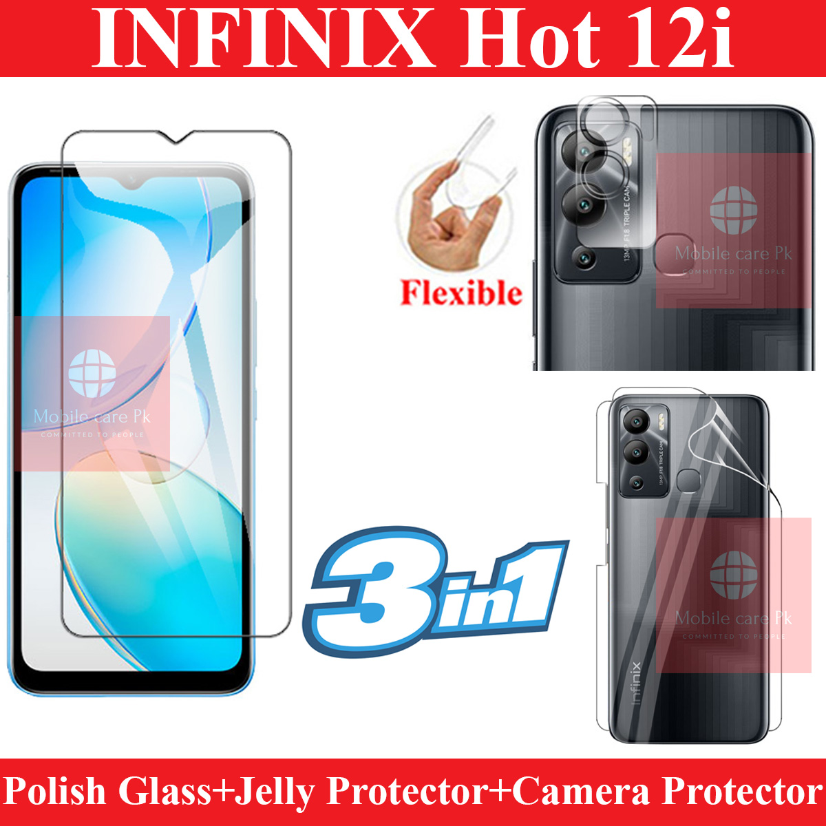 Infinix%20Hot%2012i%20Polish%20Glass%20Screen%20Protector%20+%20Back%20Jelly%20Protector%20Poly%20Transparent%20Edge%20To%20Edge%20Sides%20Coverage%20+%20Camera%20Lens%20Protector%20Flexible%20Gorilla%209H%20Rear%20Camera%20Protector%20For%20Infinix%20Hot%2012i%20-%20Image%202