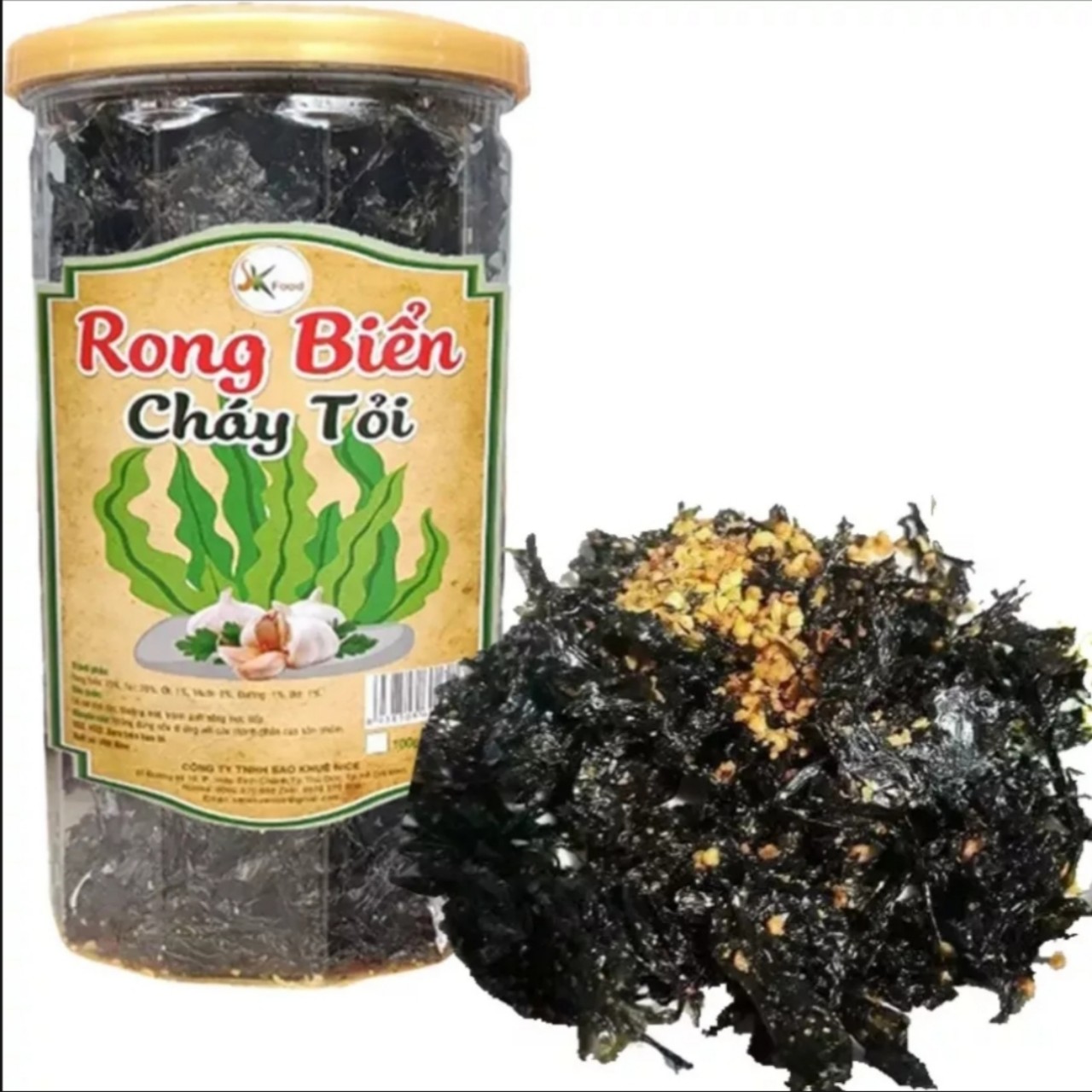 RONG BIỂN CHÁY TỎI-100g