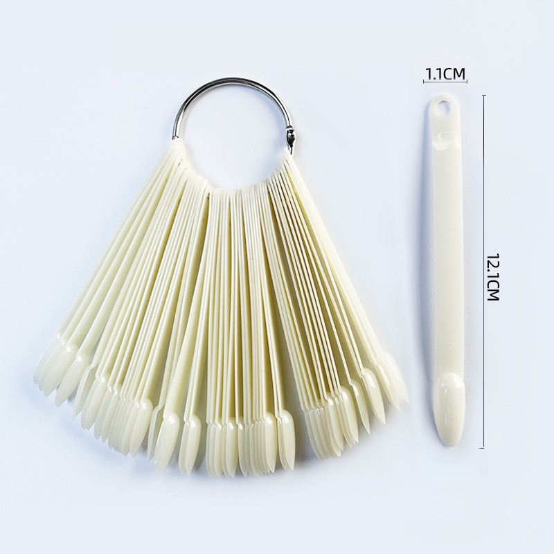Móng que bầu tập vẽ, tập sơn, làm mẫu nail (bịch 50 que)