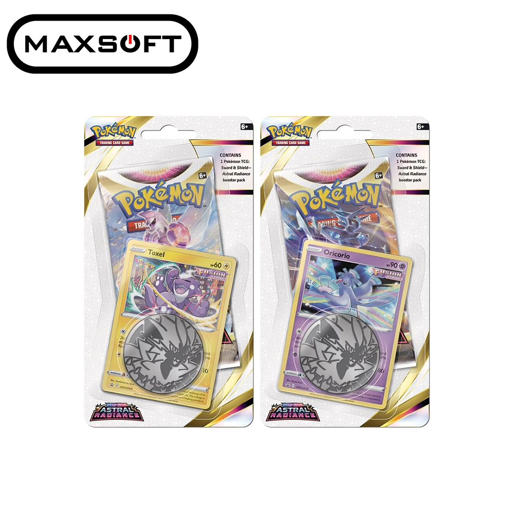 Pokémon TCG: Sword & Shield—Astral Radiance Checklane Blister Packs ...