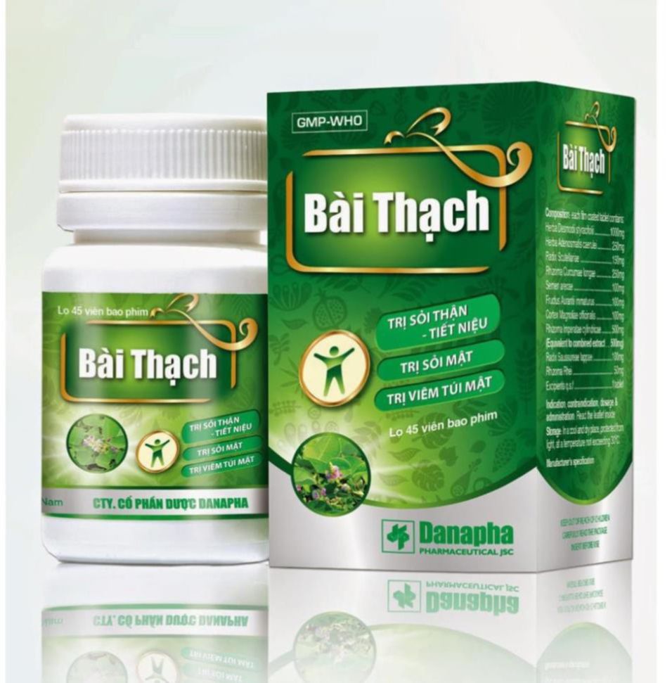 Viên uống giảm sỏi bài thạch lọ 45 viên