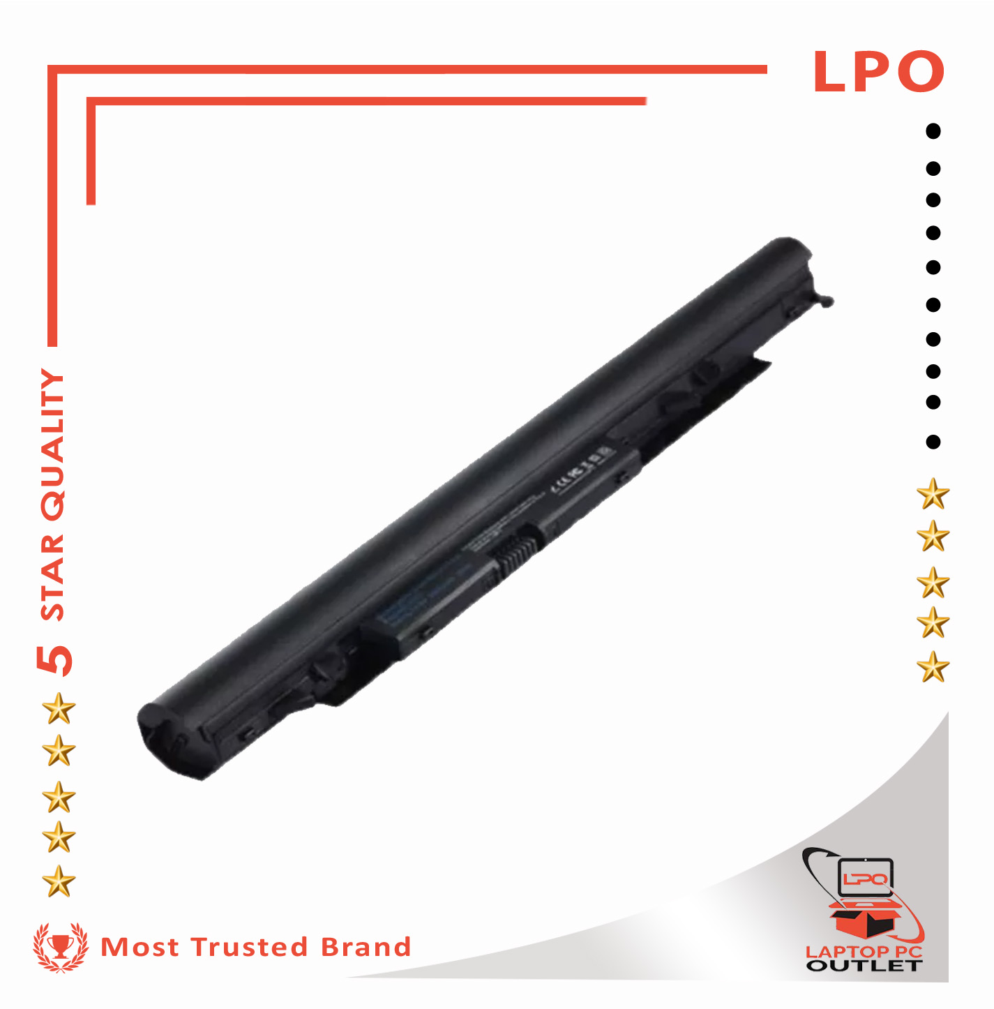 LPO Laptop Battery JC04 Compatible with HP Pavilion 15bs015dx 15