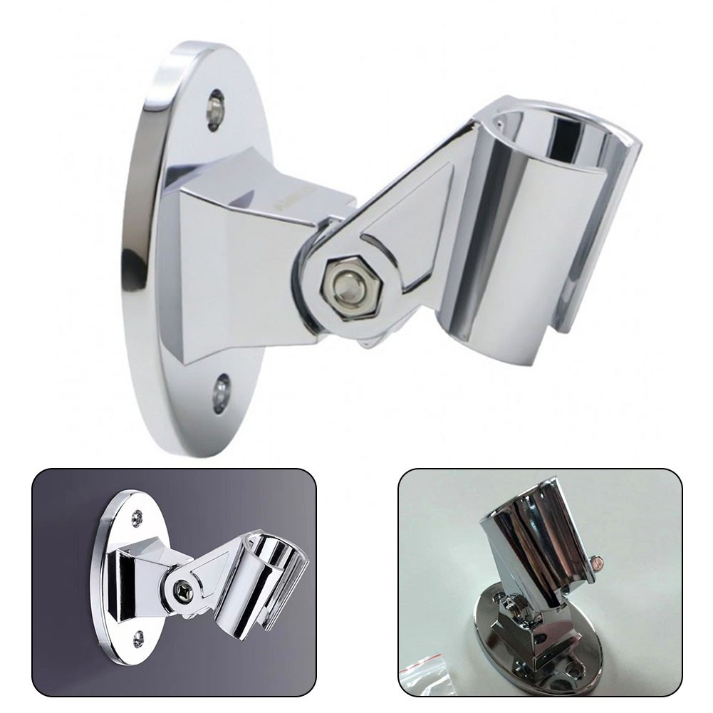 【Homeland】 Hand Shower Holder Universal Adjustable Shower Head Holder Bracket Stable Rotation