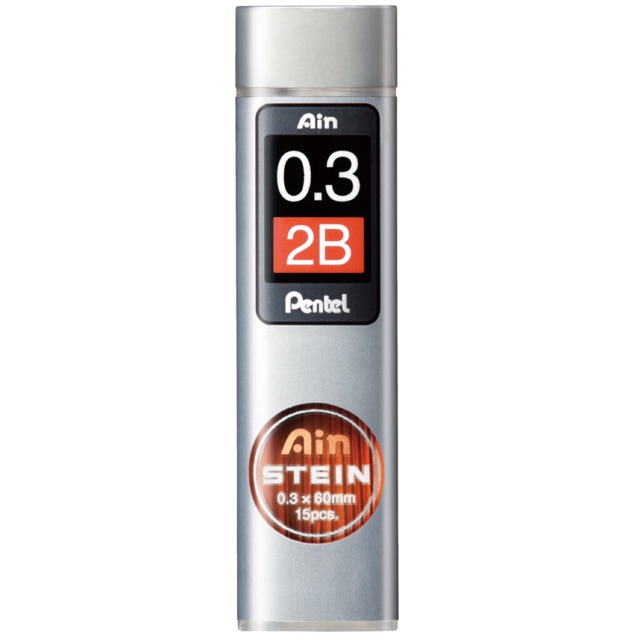 [Chính hãng] Ruột Ngòi chì bấm PENTEL AIN STEIN 2B /PENAC (0.3/0.5/0.7/0.9mm)