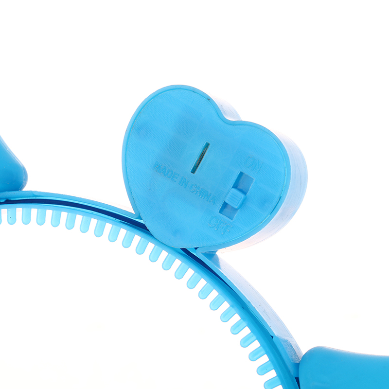 Glowing Toys Children Adults Halloween And Christmas Party Decor LED Funny Devil Horn Light Up Headband Hair Hoops Flashing Horn. 