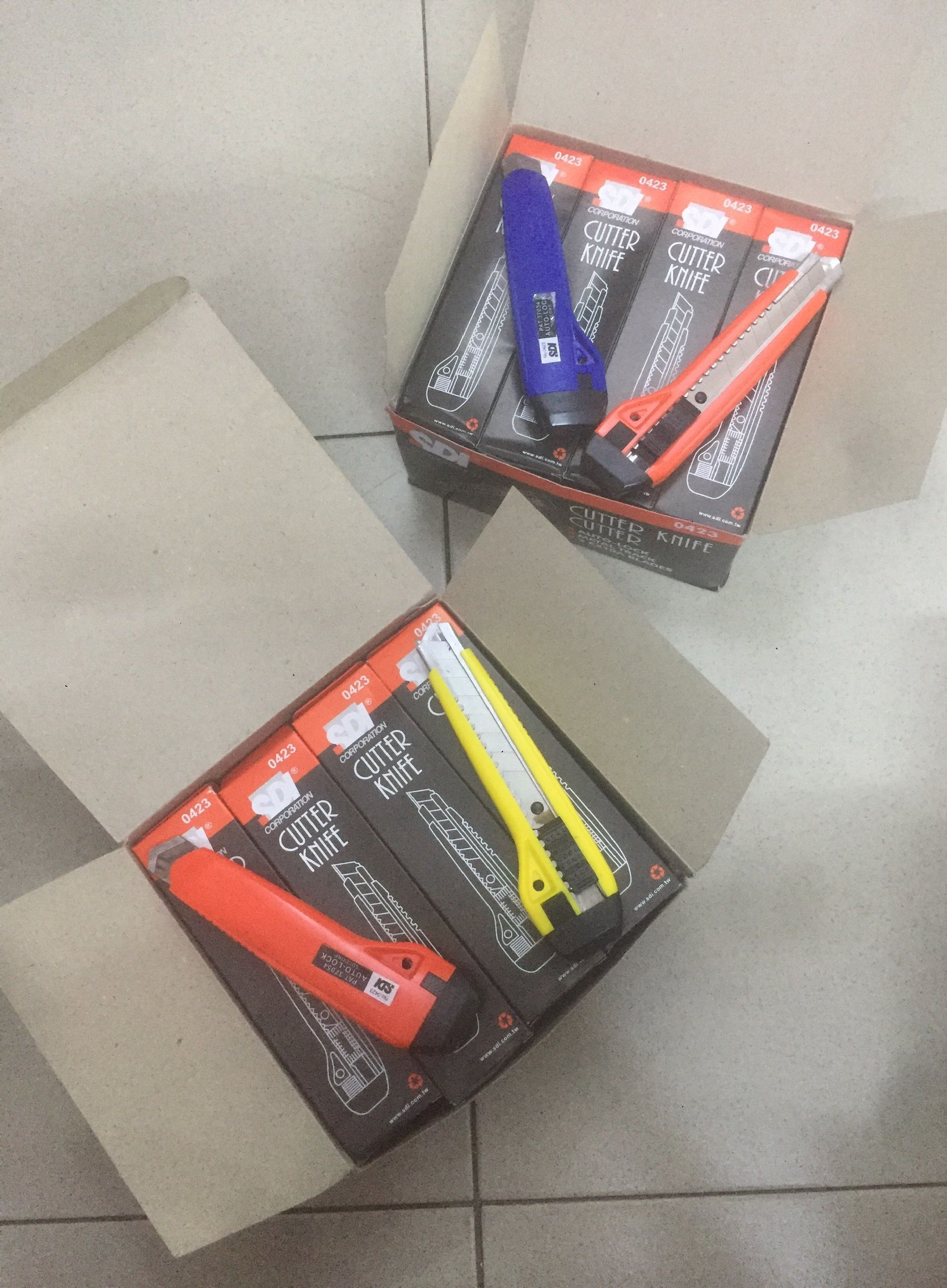 Dao rọc giấy SDI 18mm (0423) /  SDI 9mm (0404)