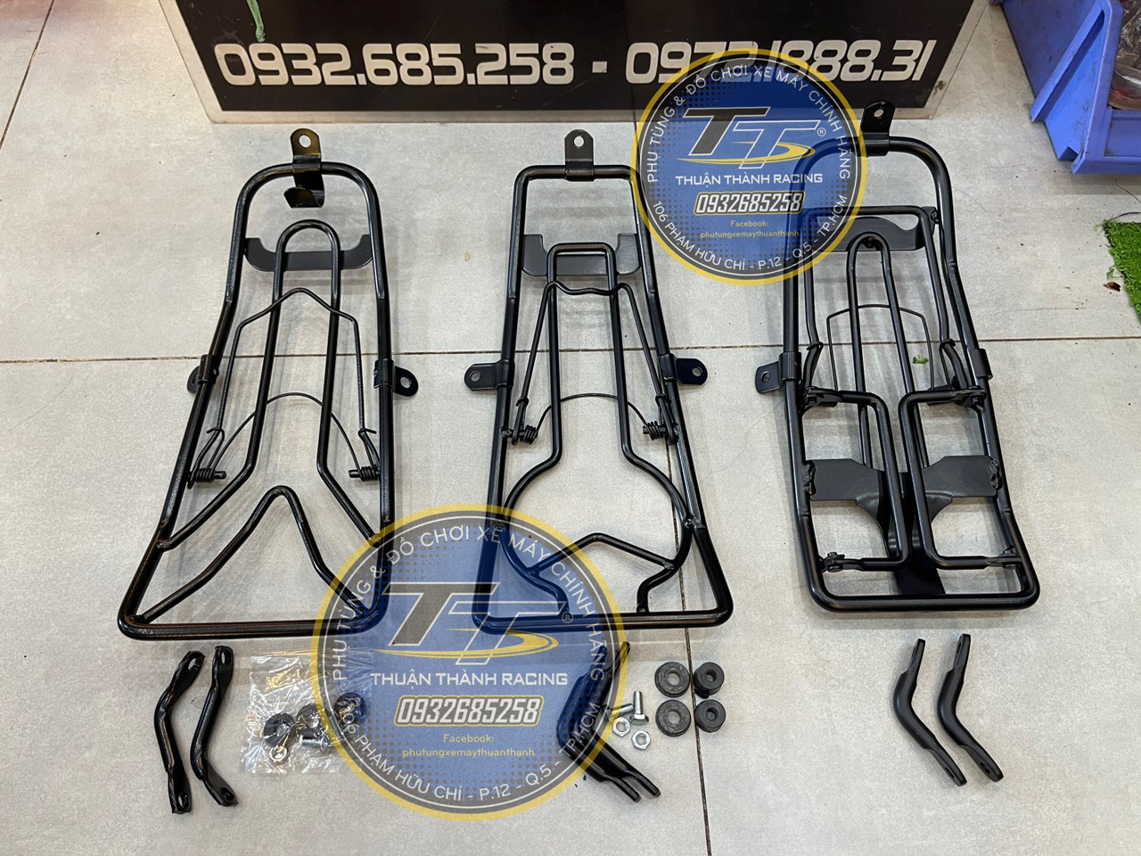 Baga Giữa yaz đen - Yaz125