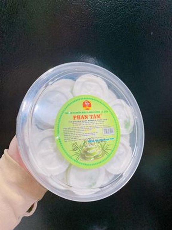 Bánh in bông hoa nhân dừa lá dứa - siêu ngon