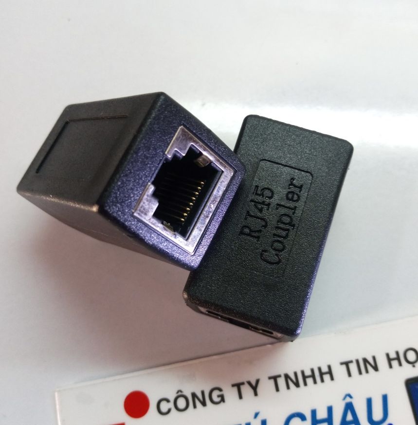 Đầu nối cáp mạng stp rj45 coupler - 1 ra 1