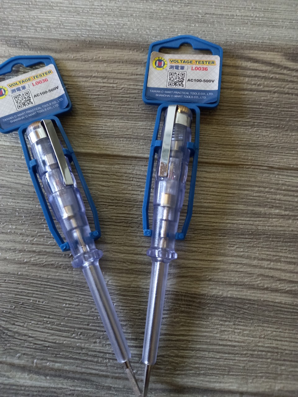 Bút thử điện AC100-500V 145mm C-Mart L0036