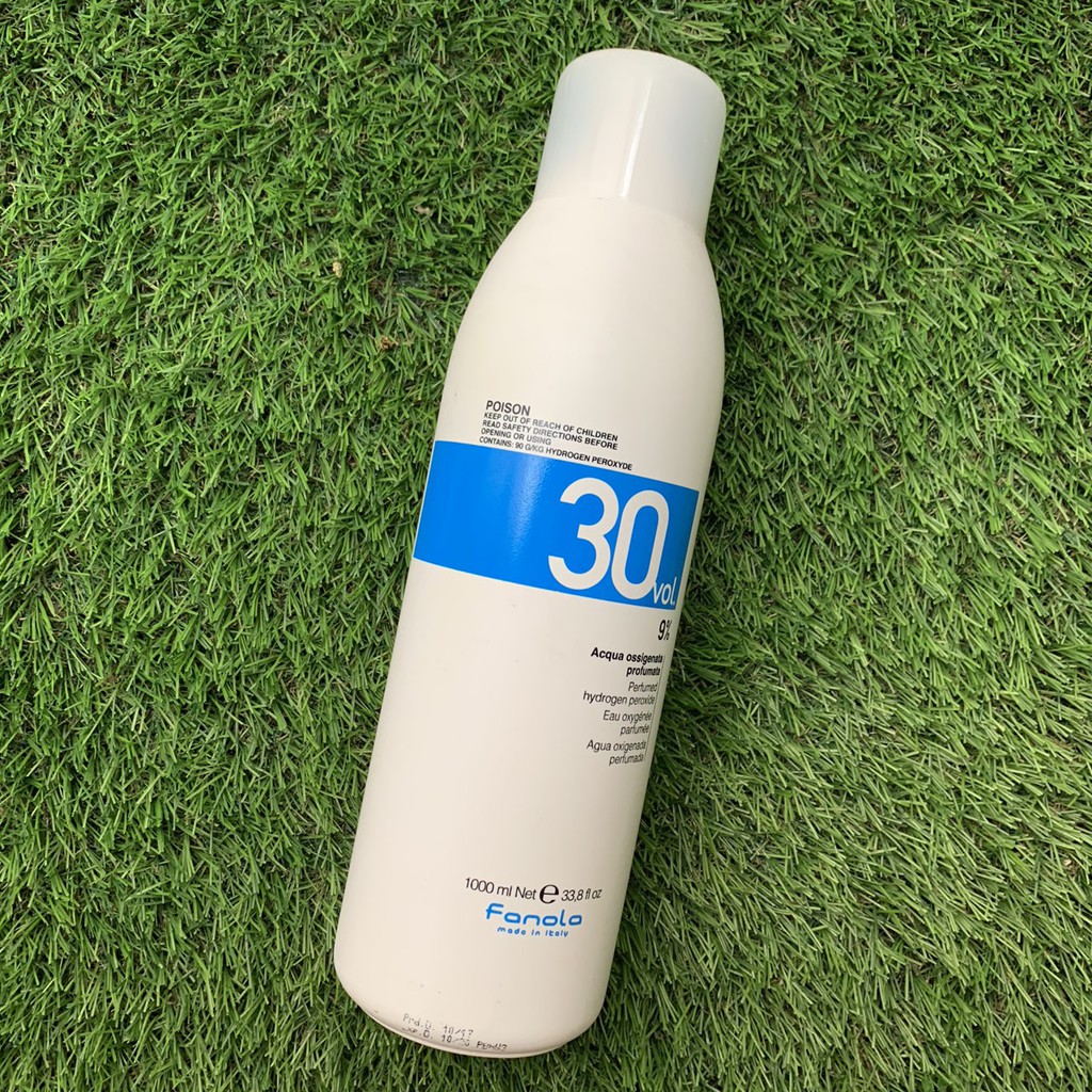 Oxy trợ nhuộm Fanola Perfumed Hydrogen Peroxide 1000ml(NEW-2024)