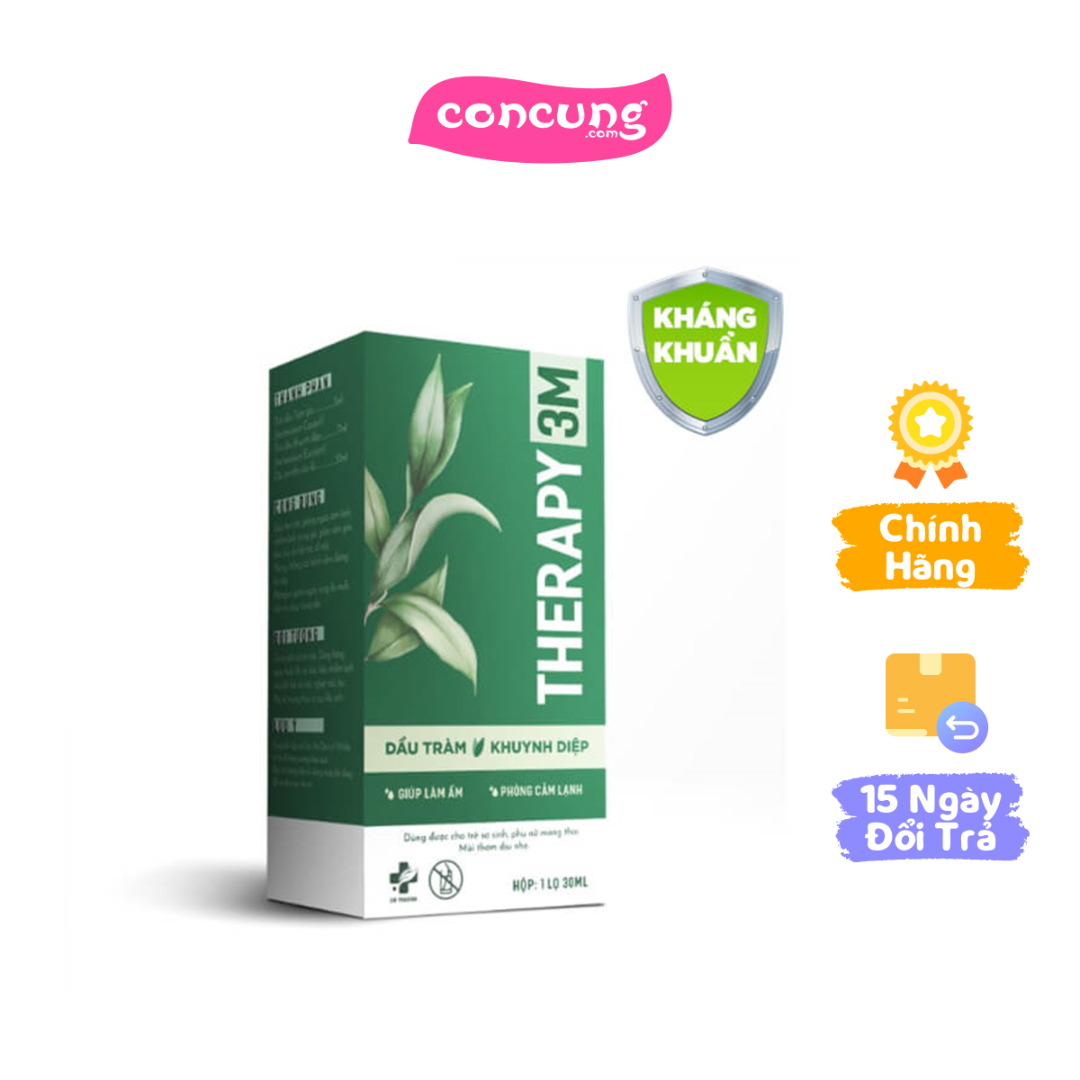 Dầu tràm, khuynh diệp Therapy 3M 30ml