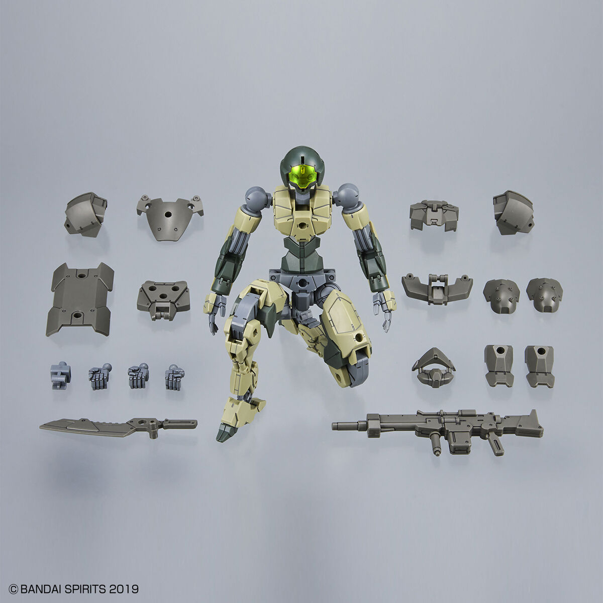 [7-11/12 VOUCHER 8%]Mô hình Bandai 30MM 42 EXM-A9a Spinatio [Army Type] [30MM]