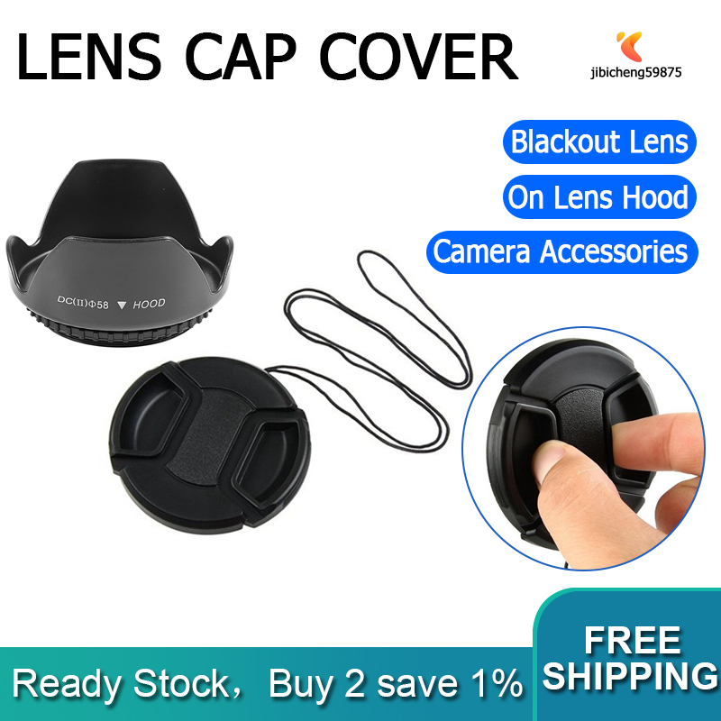 Replacement Lens Cap for Canon EOS Rebel XTi XSi XS T1i T2i Camera Lens 