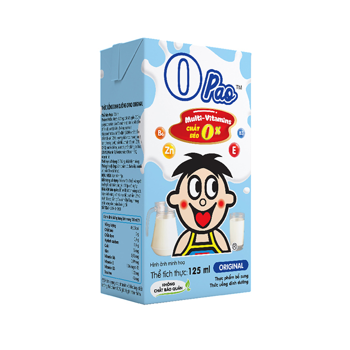 Sữa chua uống Opao 1 lốc 4 hộp - sữa chua bổ sung lợi khuẩn phù hợp mọi độ tuổi TT MART