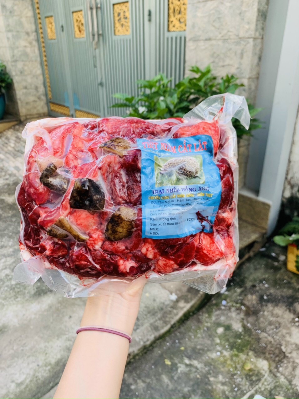 1KG Thịt nhím cắt lát chế biến nhiều món