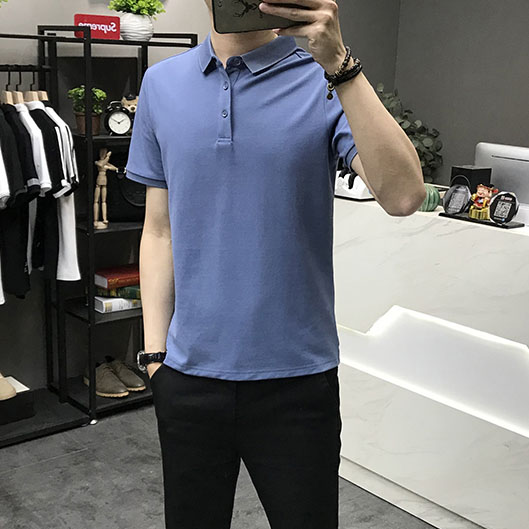 [ Hoàn Tiền 15% ] Áo Polo Nam Trơn Văn Phòng Trẻ Trung In Họa Tiết Chữ GK Phong Cách Basic Tinh Tế C-Chat MEN TOP 241