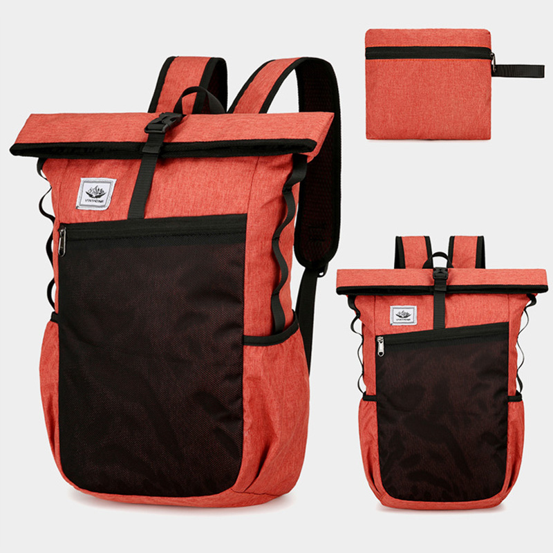 SBART Outdoor folding backpack, multifunctional lightweight clutch bag, waterproof mountaineering bag, travel bag, large capacity bag