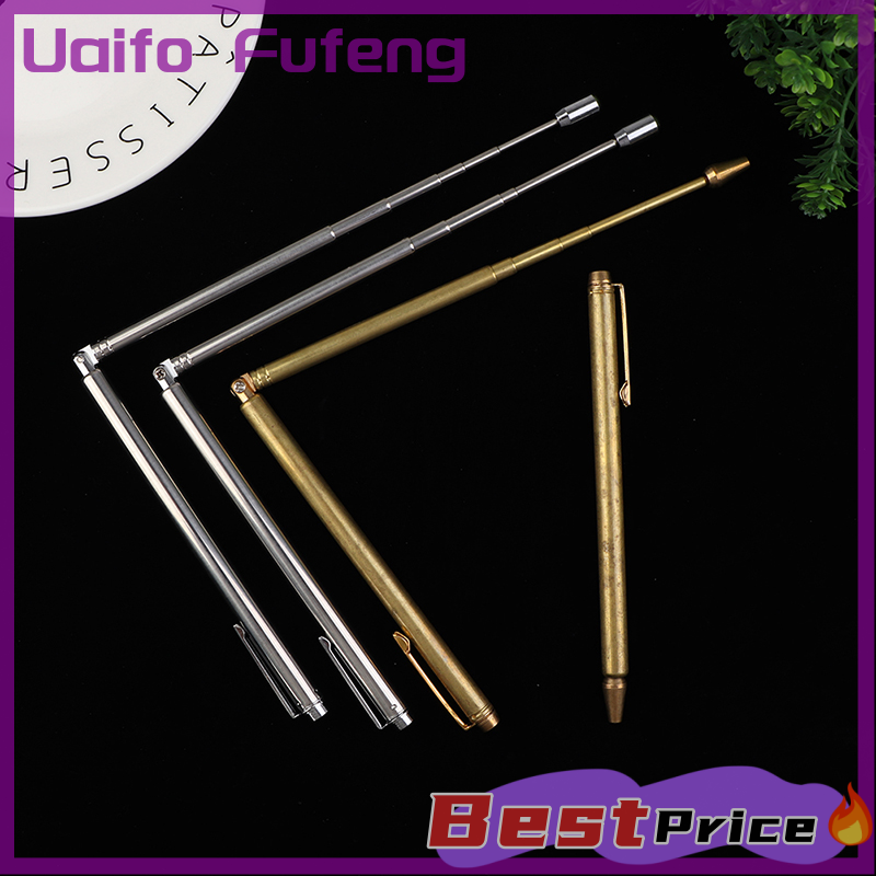 Uaifo 2 cái cảm xạ que đồng công cụ máy dò nước Dụng cụ đo dễ dàng mang theo