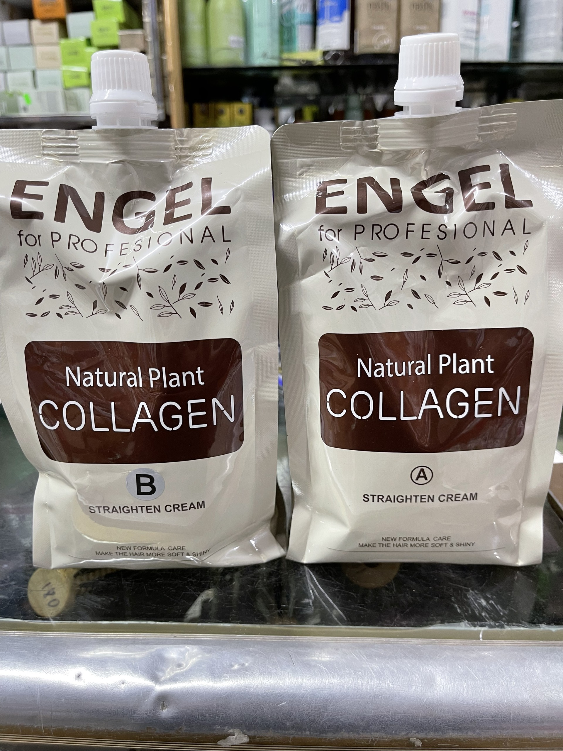 Kem ép tóc siêu mượt engel 1000ml x2