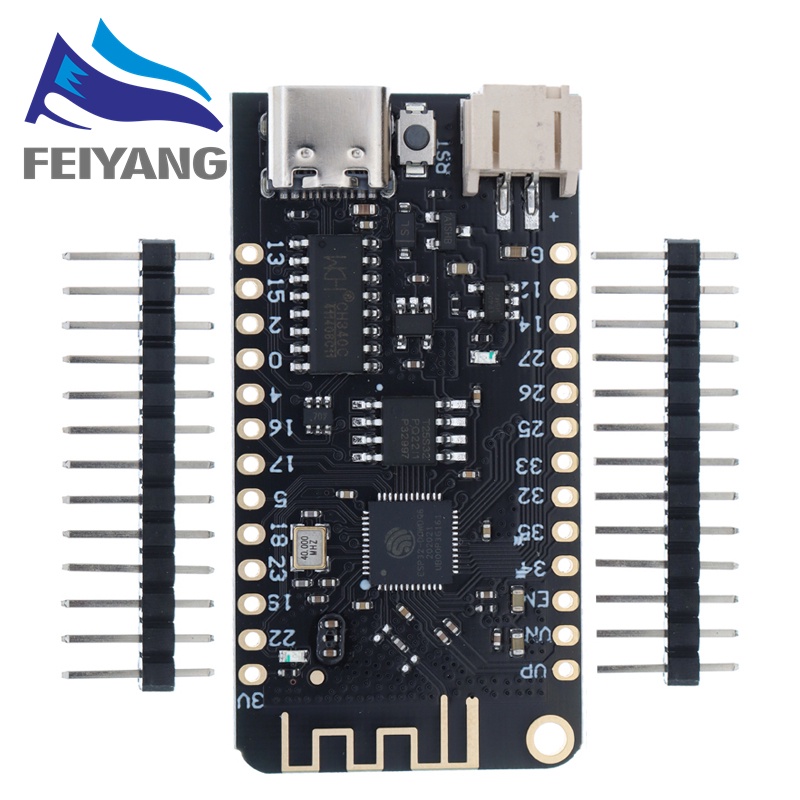 179 Ăng Ten Phát Triển Wifi WEMOS Lite V1.0.0 ESP32 ESP-32 REV1 CH340G Python 4MB Micro / Type-C USB Cho arduino