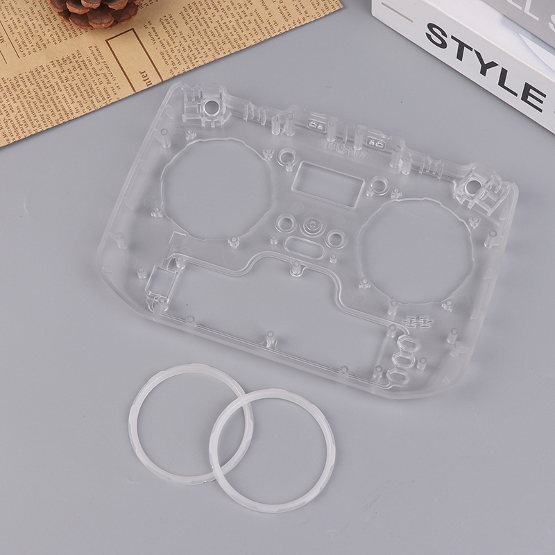 Modified Transparent Housing Protection Shell With Light Guide Ring For Remote Controller Jumper T20 T-20S JUNLING. 