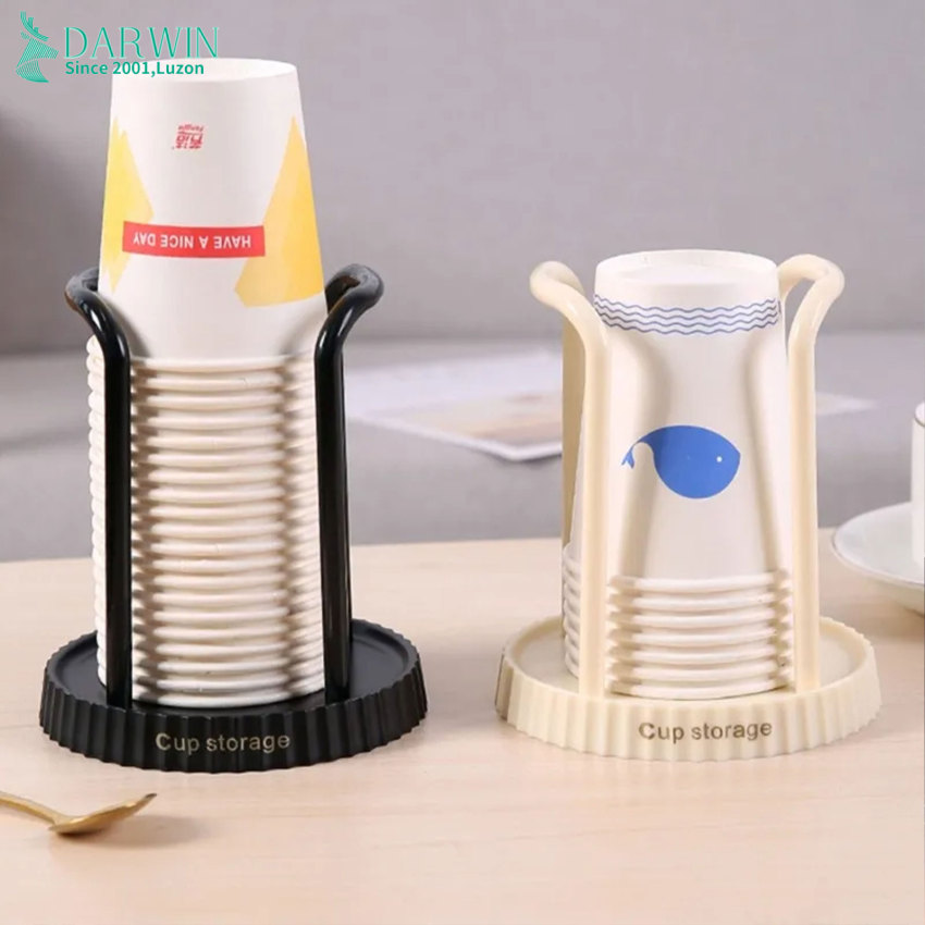 Paper Cup Holder Disposable Cup Extractor Multifunctional Cup Storage And Storage Rack Household Coffee And Tea Cup Holder