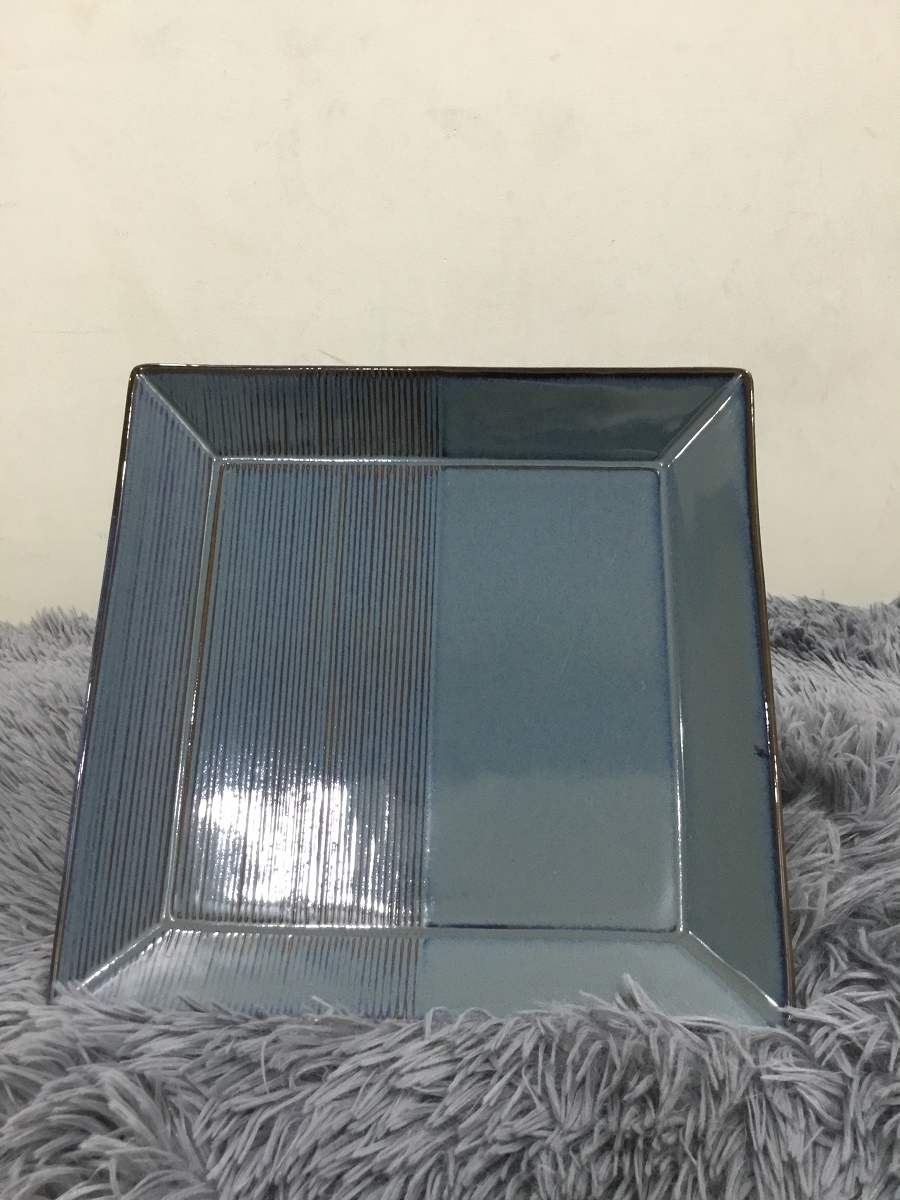 Dĩa vuông 24 cm - gốm sứ việt