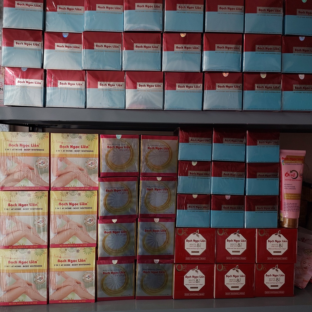 [Hàng Chính Hãng] Kem Dưỡng Trắng Da Body Bạch Ngọc Liên (90g)