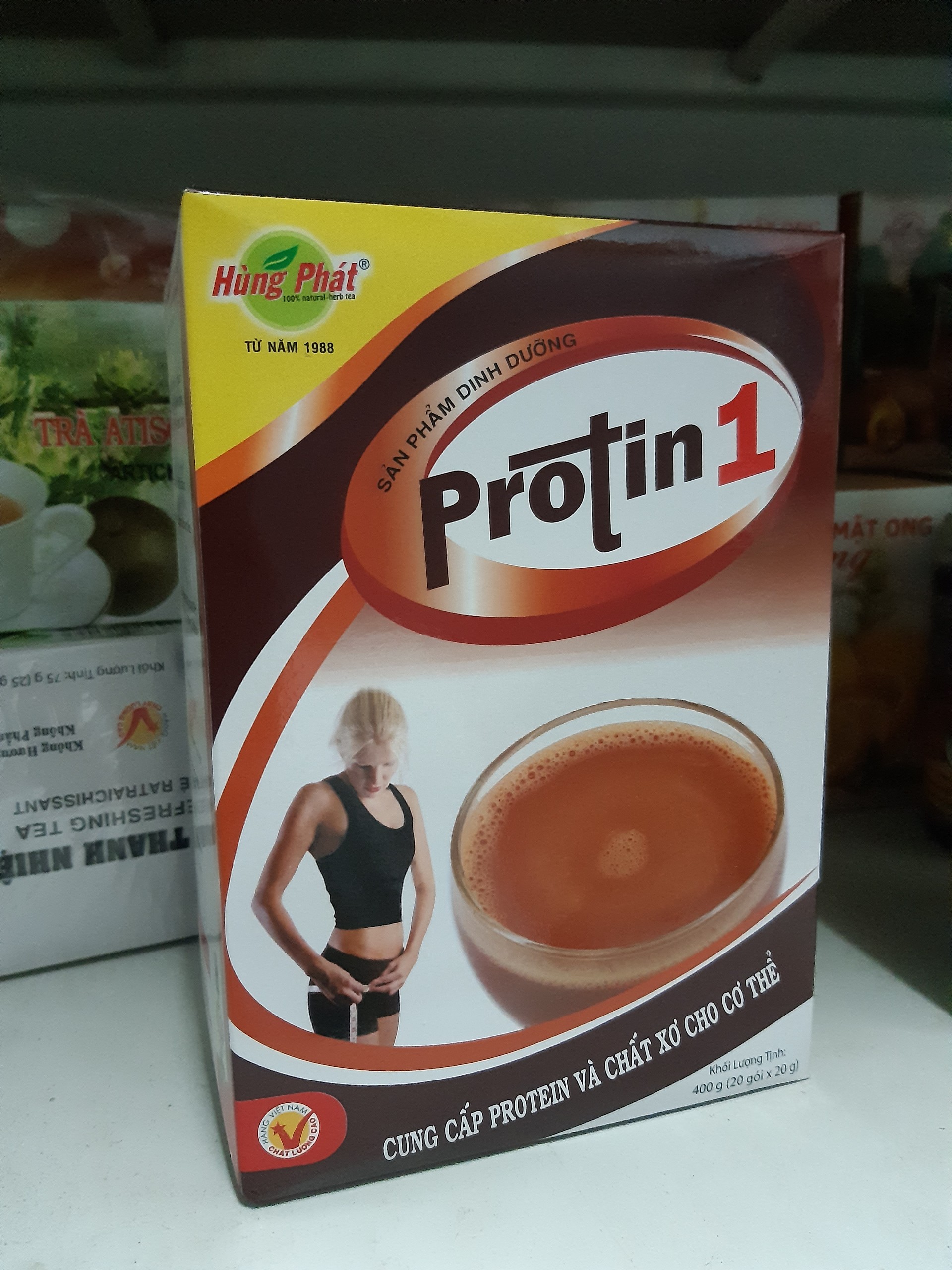 PROTIN 1 BỘT DINH DƯỠNG ( hương Ca Cao ) 400g