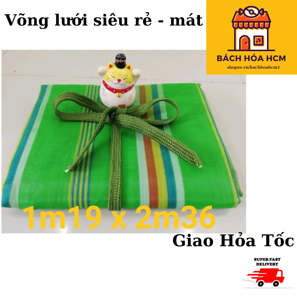 Võng Lưới Cước Loại Dày Siêu Bền - Thoáng Mát