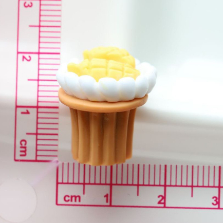 Charm slime/ Dụng Cụ Charm Trang Trí Hình Chai Bánh CupCake nhiều vị