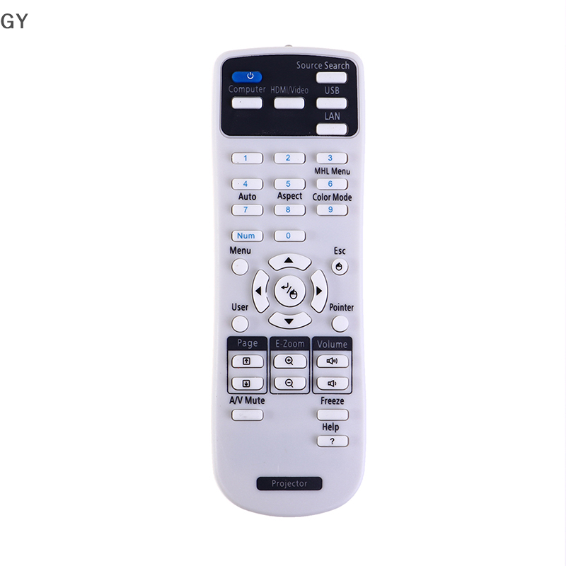 GY Điều khiển từ xa cho Epson 1599176 chiếu fernbedienung điều khiển từ xa ex3220