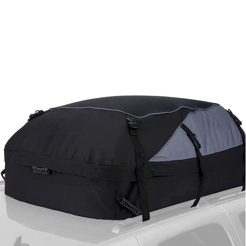 SUGW) Car Roof Bag Rooftop Cargo Carrier 15 Cubic Feet Heavy