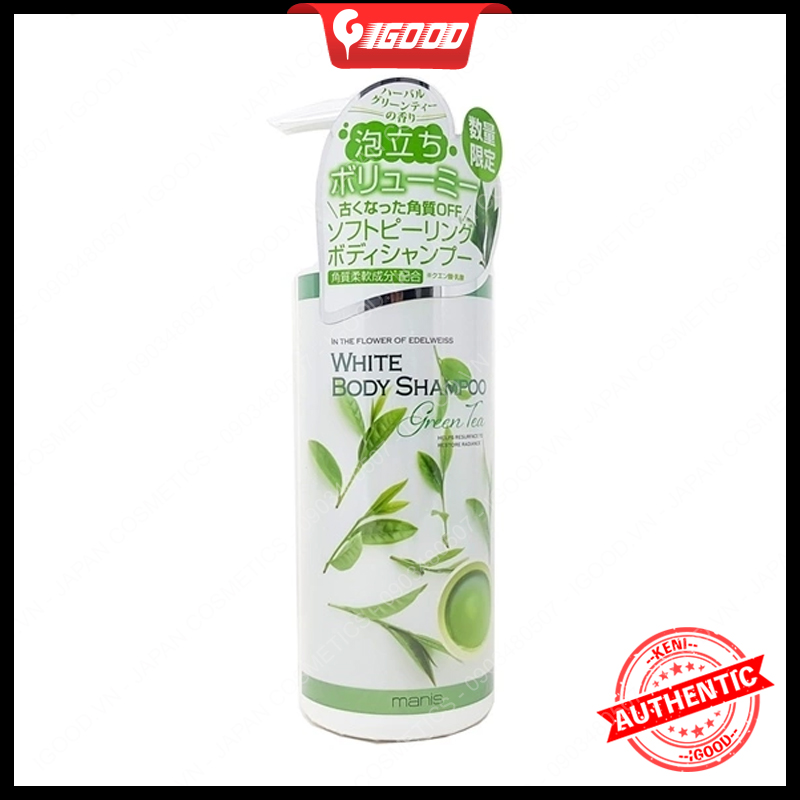 Sữa tắm trắng toàn thân Manis Nhật Bản 450ml
