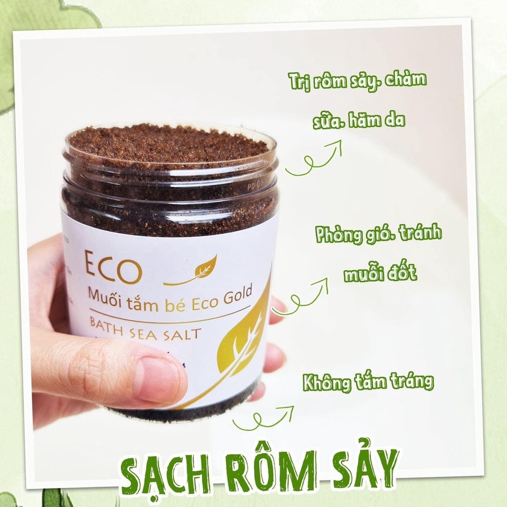 Muối tắm thảo dược Eco Gold