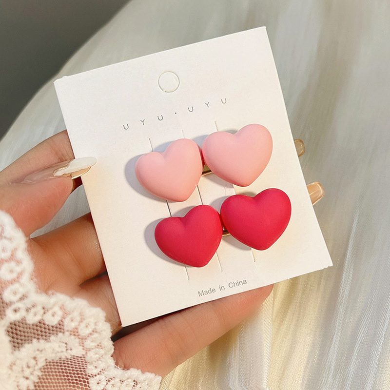 Set kẹp tóc heo hồng 19 món siêu xinh