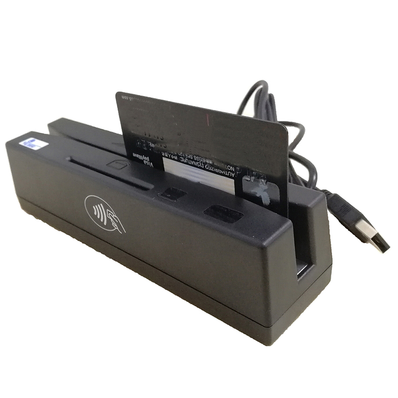 4in1 Magnetic Stripe Credit Card RFID IC Chip PSAM Reader Encoder ...
