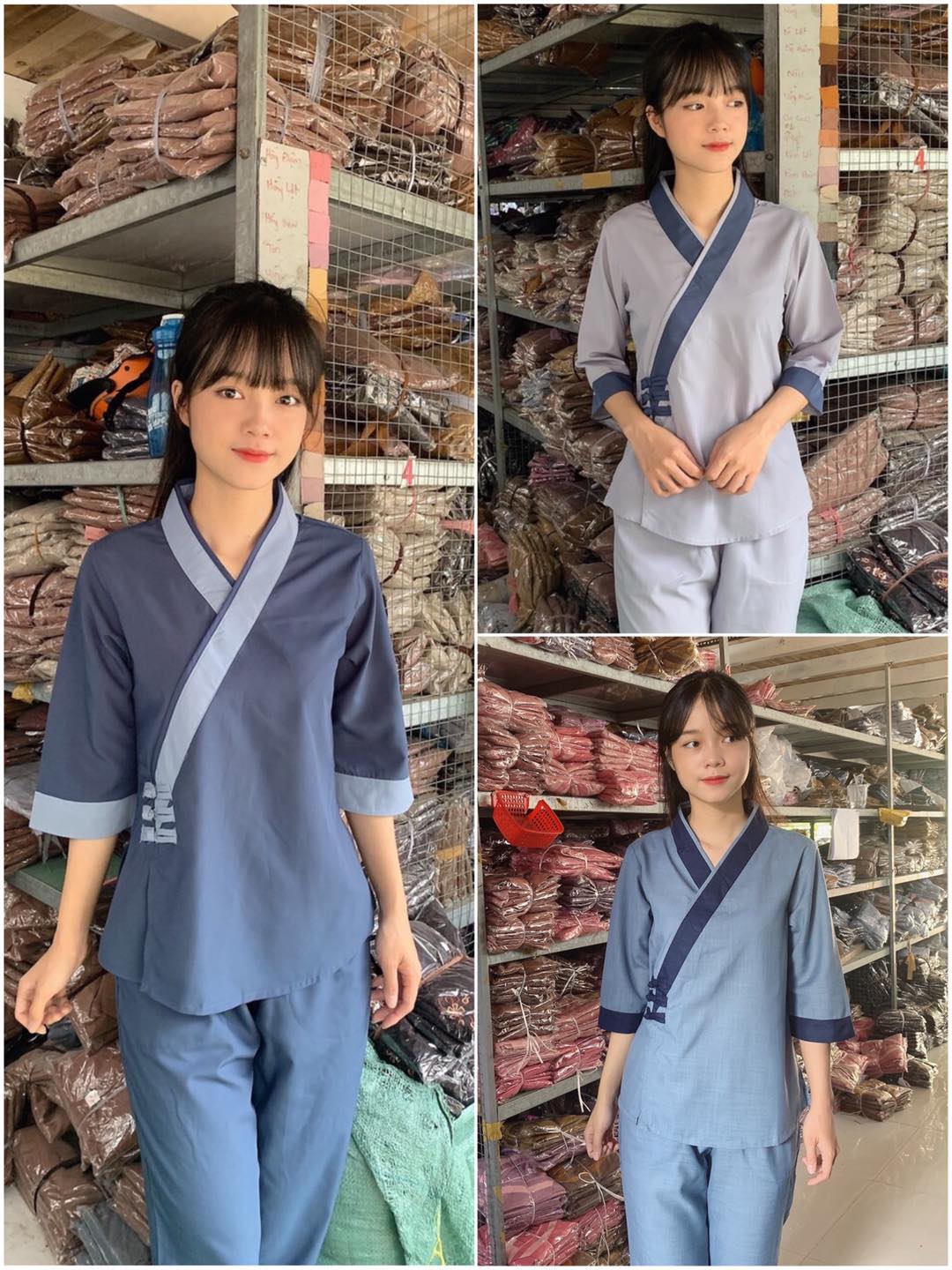 Đồ Lam Đi Chùa # 3 Nút Kate