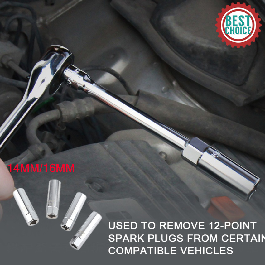 14mm/16mm Spark Plug Socket Removal Tool Special Disassembly Tool For Automobile Car Maintenance