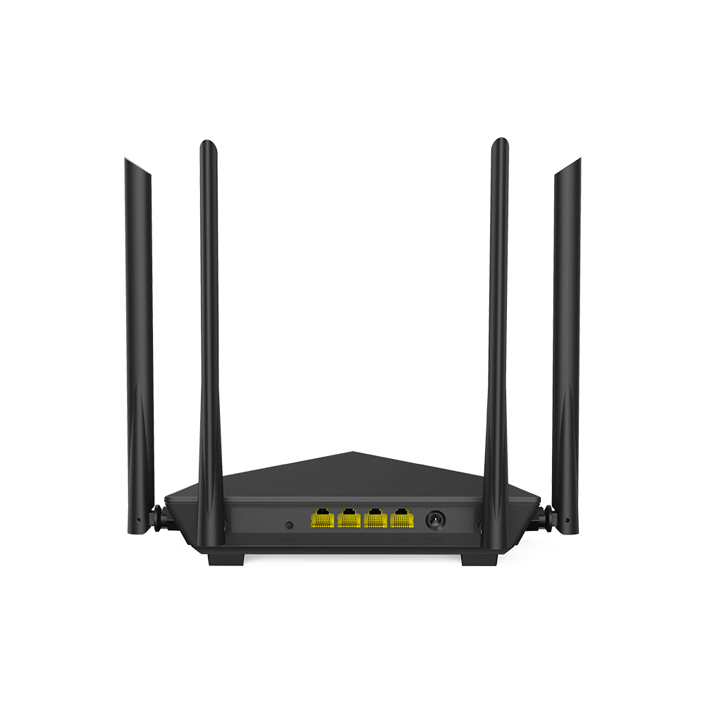 Phát Wifi Tenda AC10 Chính hãng (4 anten 5dBi, 1200Mbps, 2 băng tần 2.4 & 5GHz, Repeater, 3LAN 1Gbps)